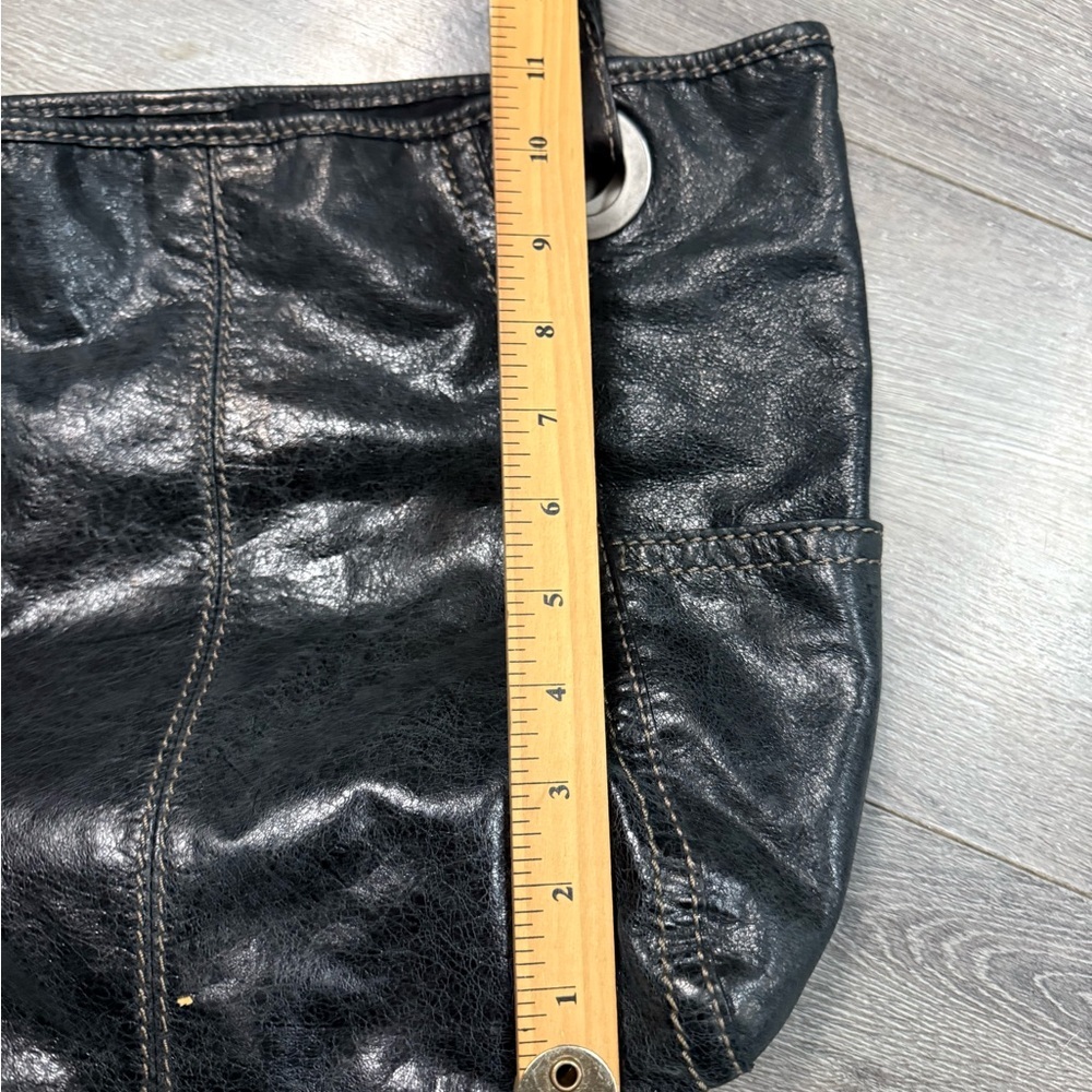 Fossil Black Leather Tote shoulder bag - Picture 14 of 14